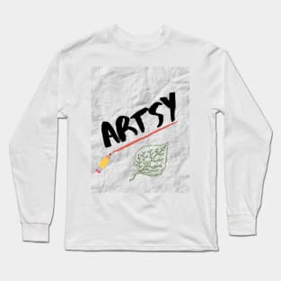 Artsy Long Sleeve T-Shirt